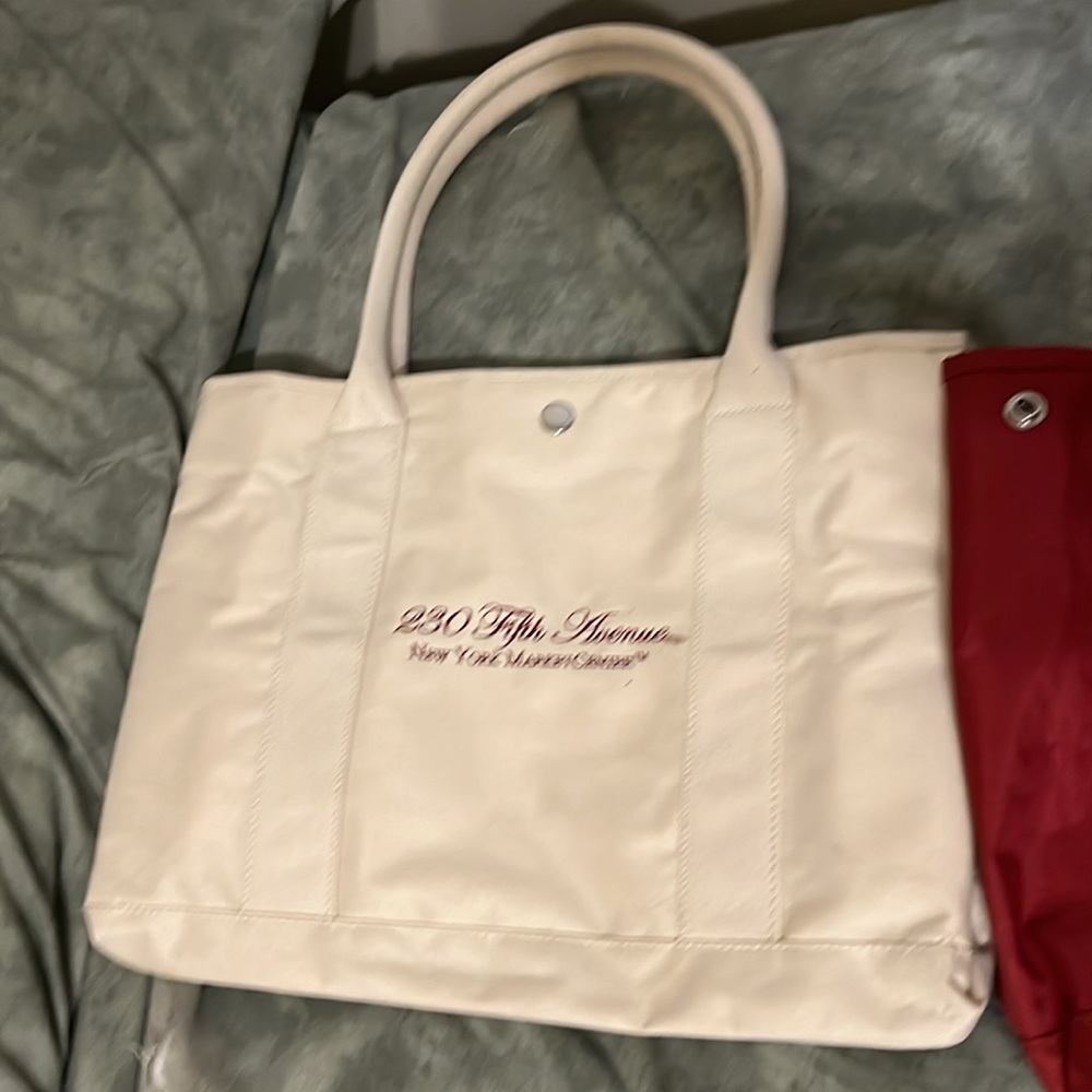 NEW 230 Fifth TOTE bags for him and her (All 2 BOTH - Picture 3 of 8